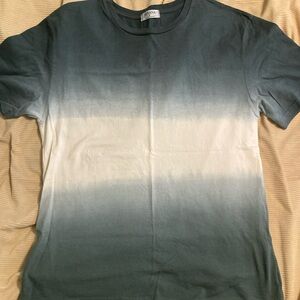 Zenana Outfitters Blue and White Short Sleeve Tee